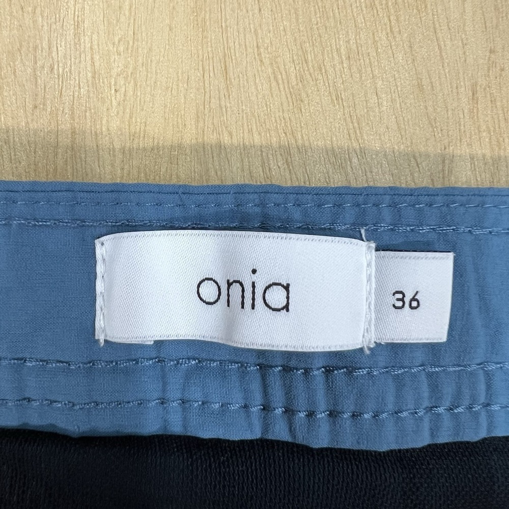 Onia The Calder Swim‎ Trunks Lined Shorts Mens 36x7 Blue Performance Drawstring - Picture 8 of 14